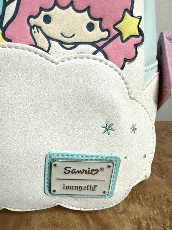 Loungefly x Sanrio Little Twin Stars Rainbow Cloud Mini Backpack NWT Kiki Lala main image 6
